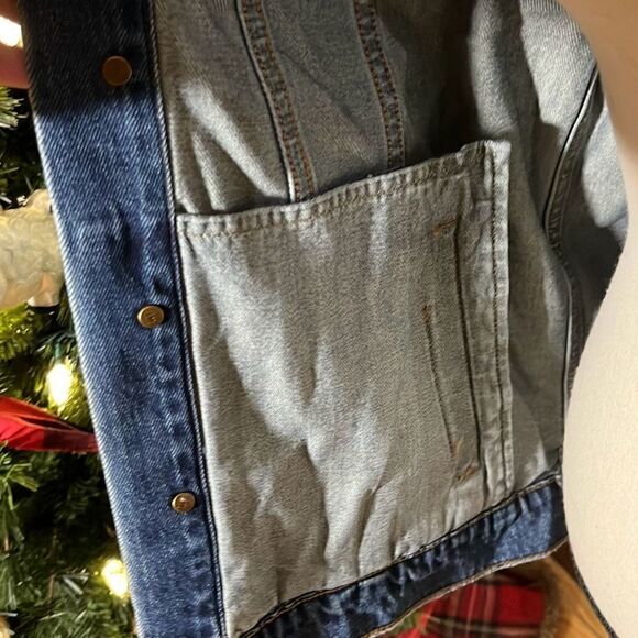 NWT Oversized Jean Jacket by Sandrine Rose Free People Collab - Picture 4 of 13